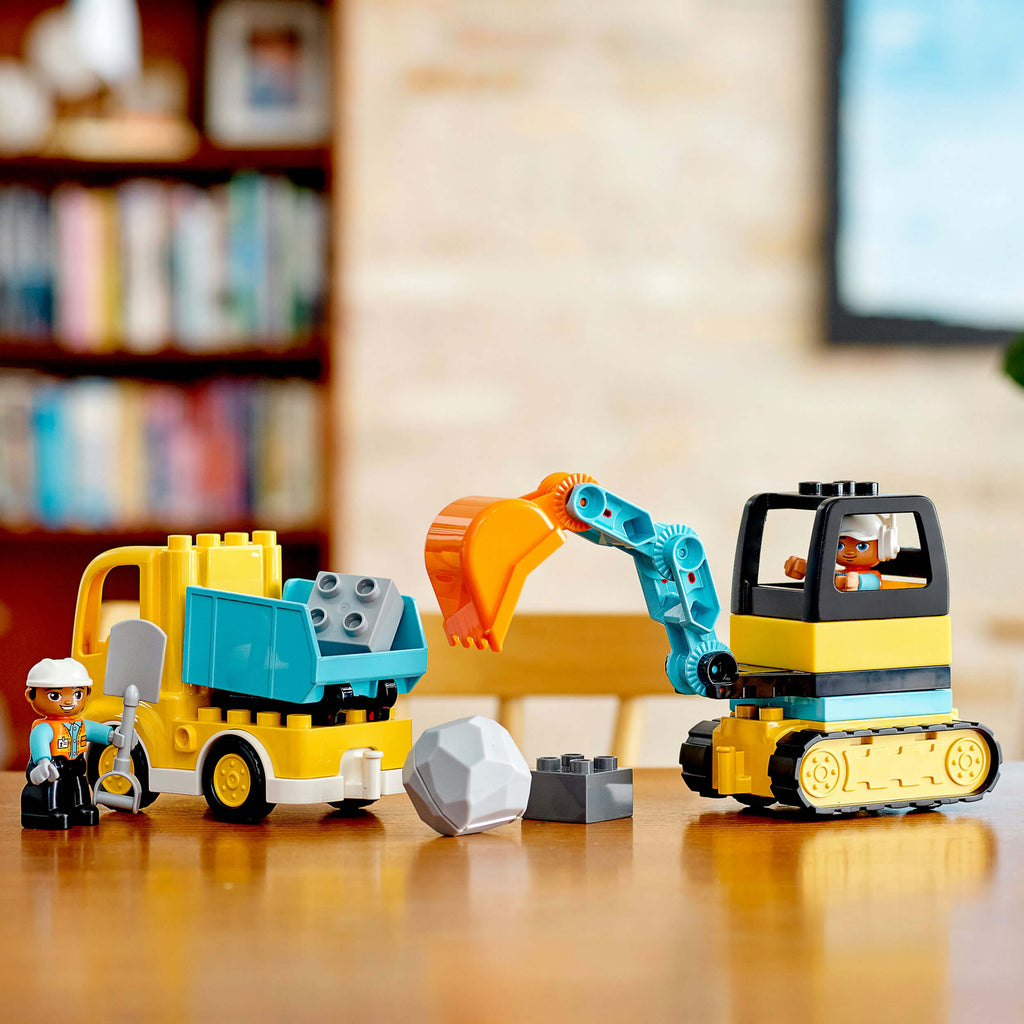 DUPLO Truck and Tracked Excavator - 10931