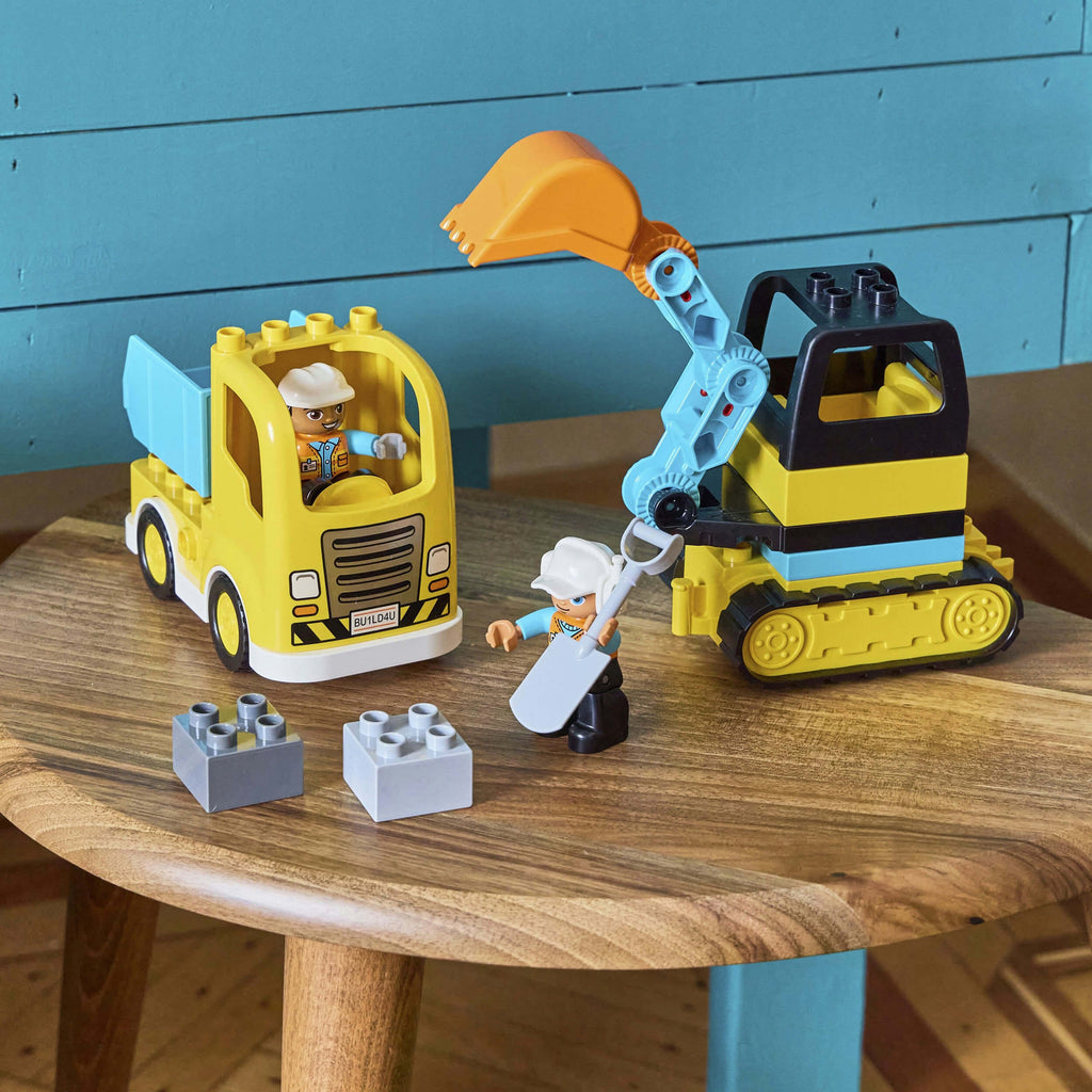 DUPLO Truck and Tracked Excavator - 10931
