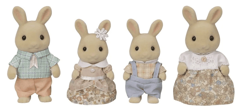 Sylvanian Families - Milk Rabbit Family