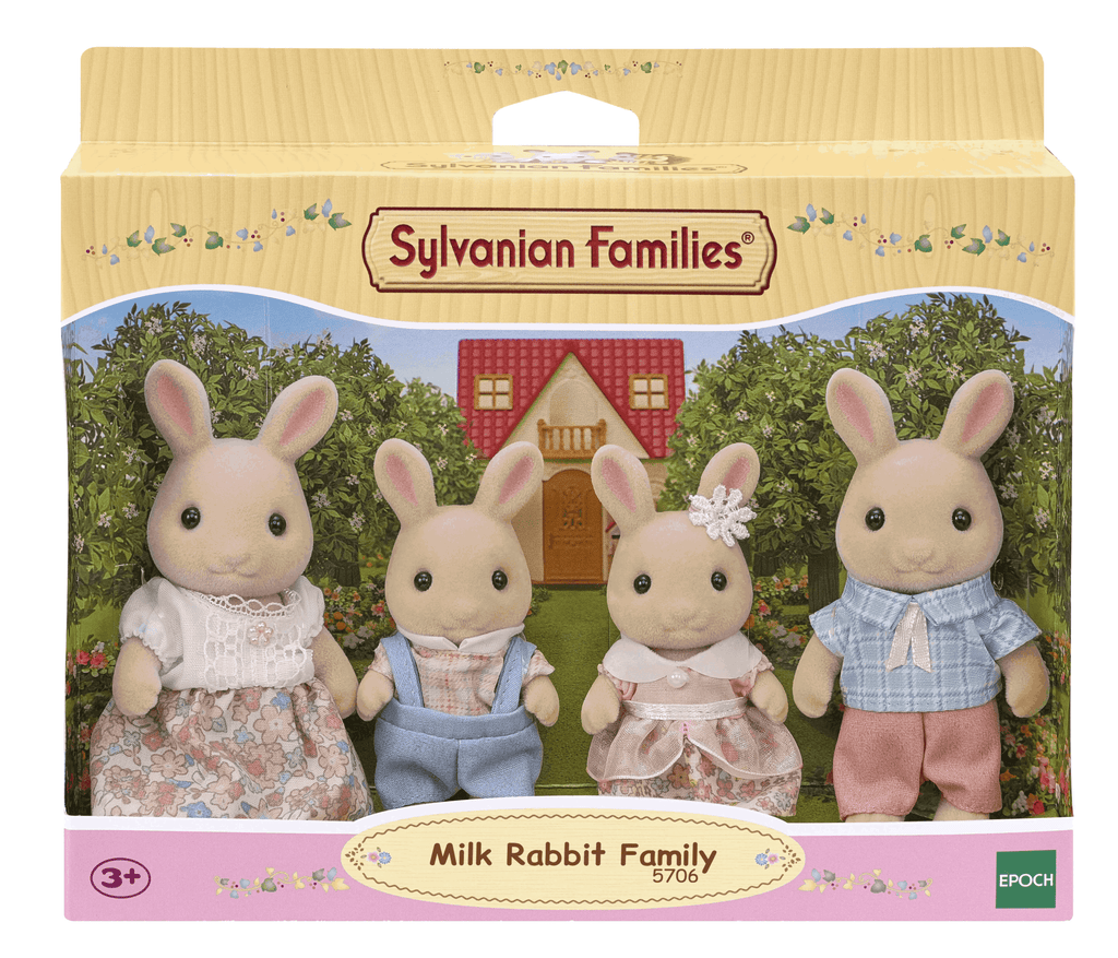 Sylvanian Families - Milk Rabbit Family
