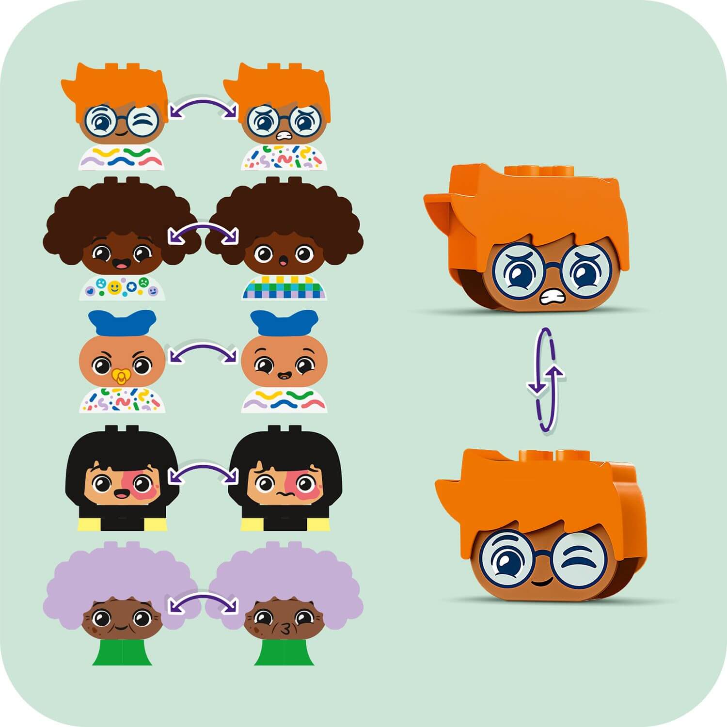 DUPLO Buildable People with Big Emotions - 10423