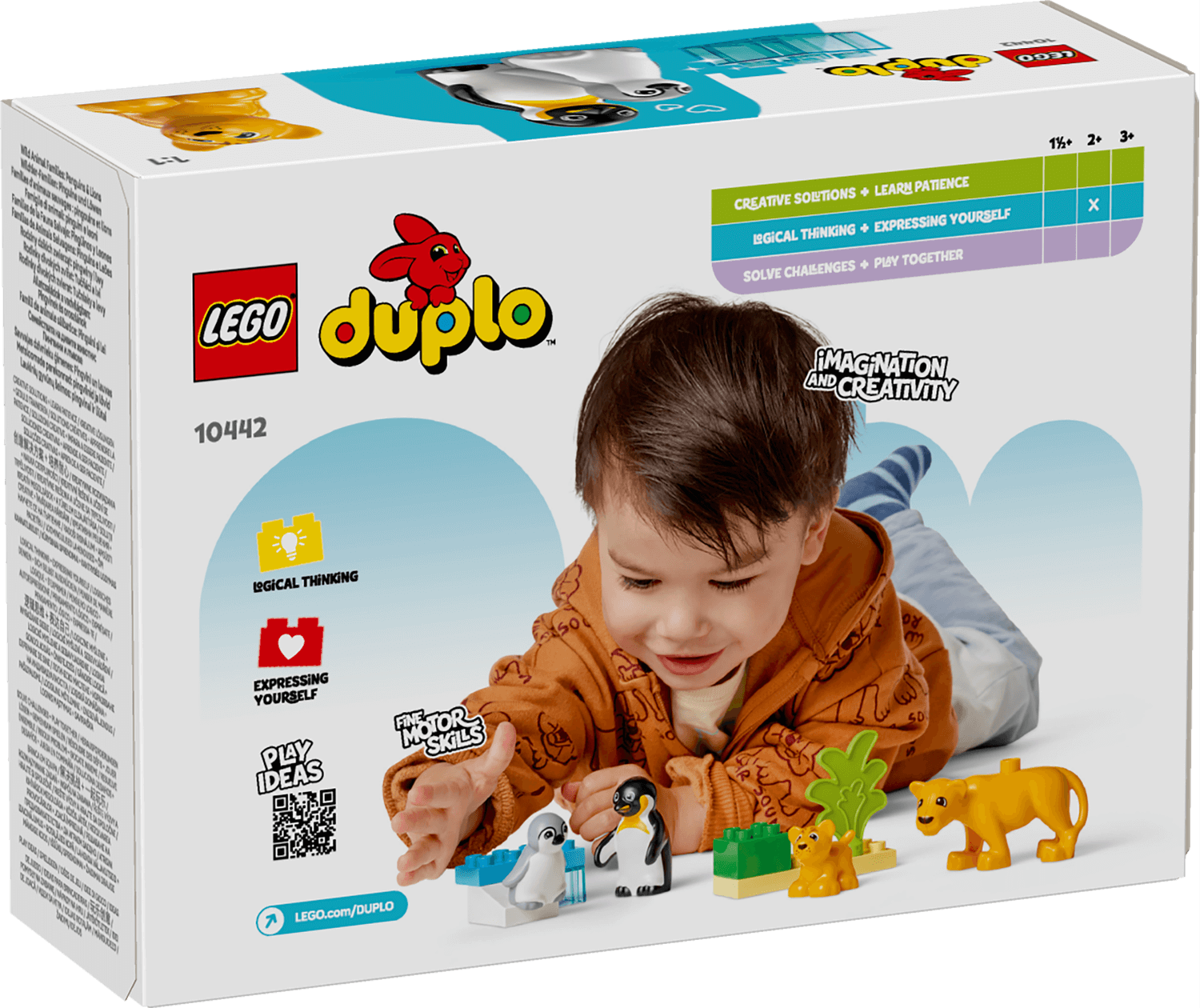 DUPLO Wild Animal Families: Penguins & Lions - 10442