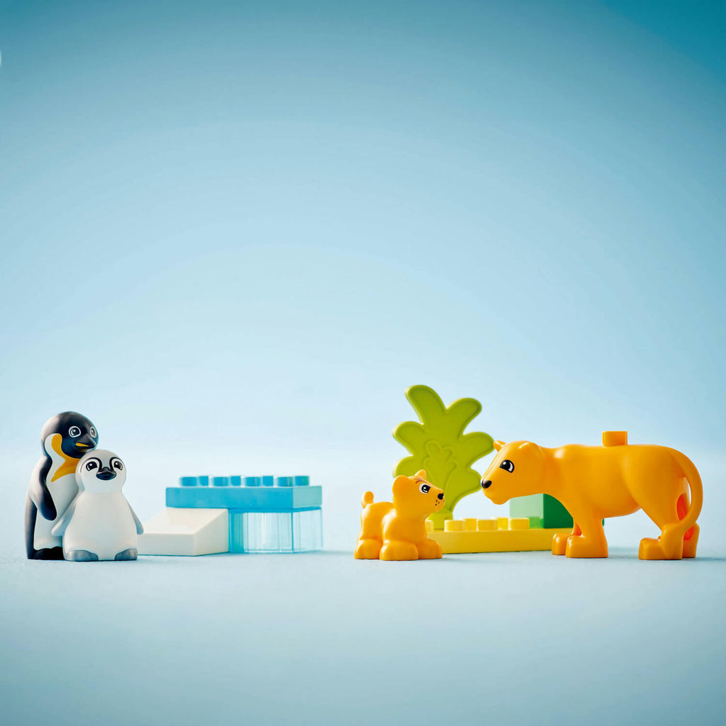 DUPLO Wild Animal Families: Penguins & Lions - 10442