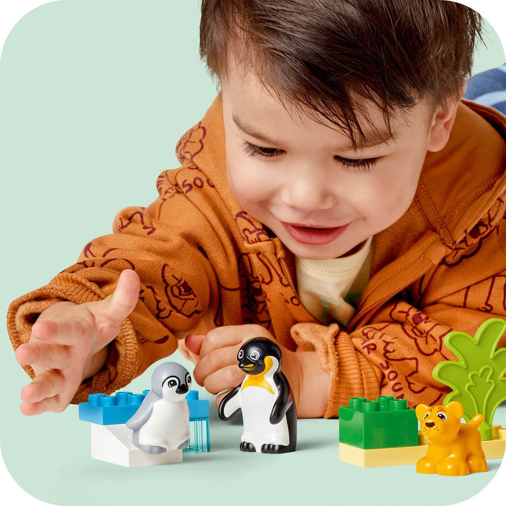 DUPLO Wild Animal Families: Penguins & Lions - 10442