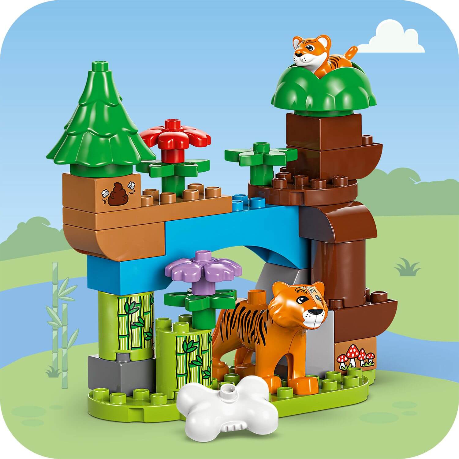 DUPLO 3 in 1 Wild Animal Families - 10446