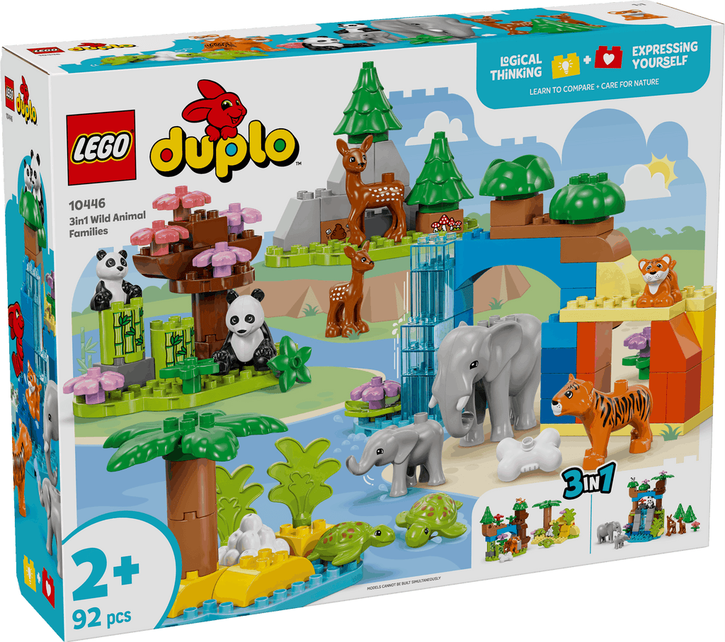 DUPLO 3 in 1 Wild Animal Families - 10446