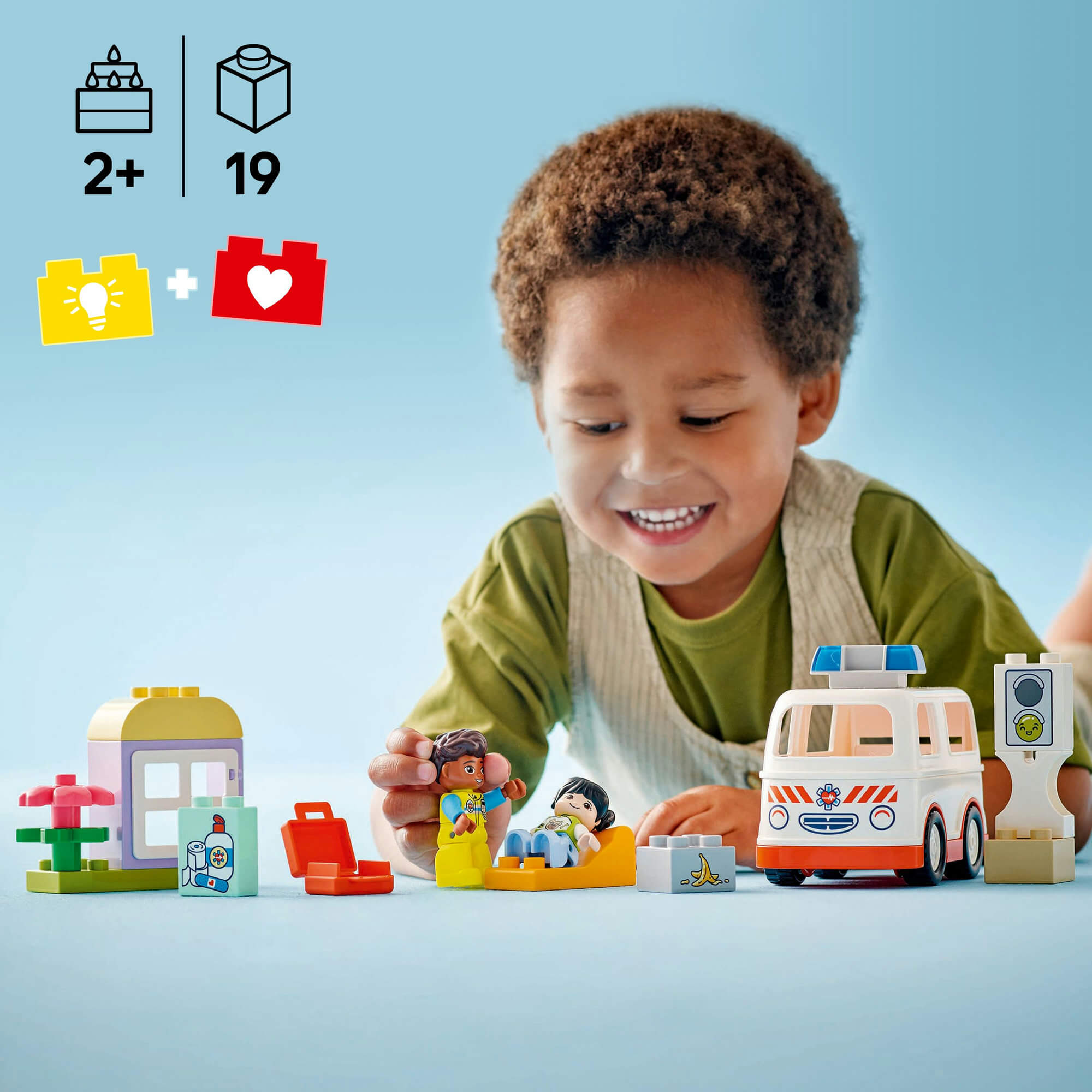 DUPLO Ambulance & Driver Playset - 10447