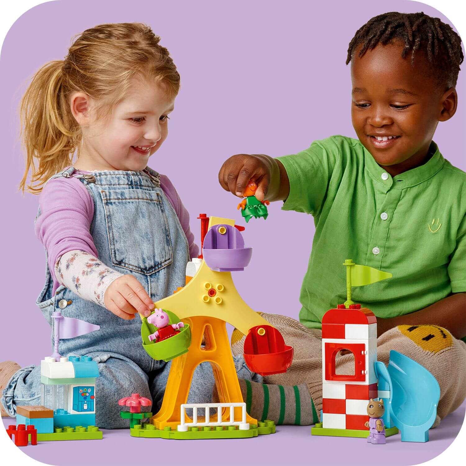 DUPLO Peppa Pig Funfair Playset - 10453