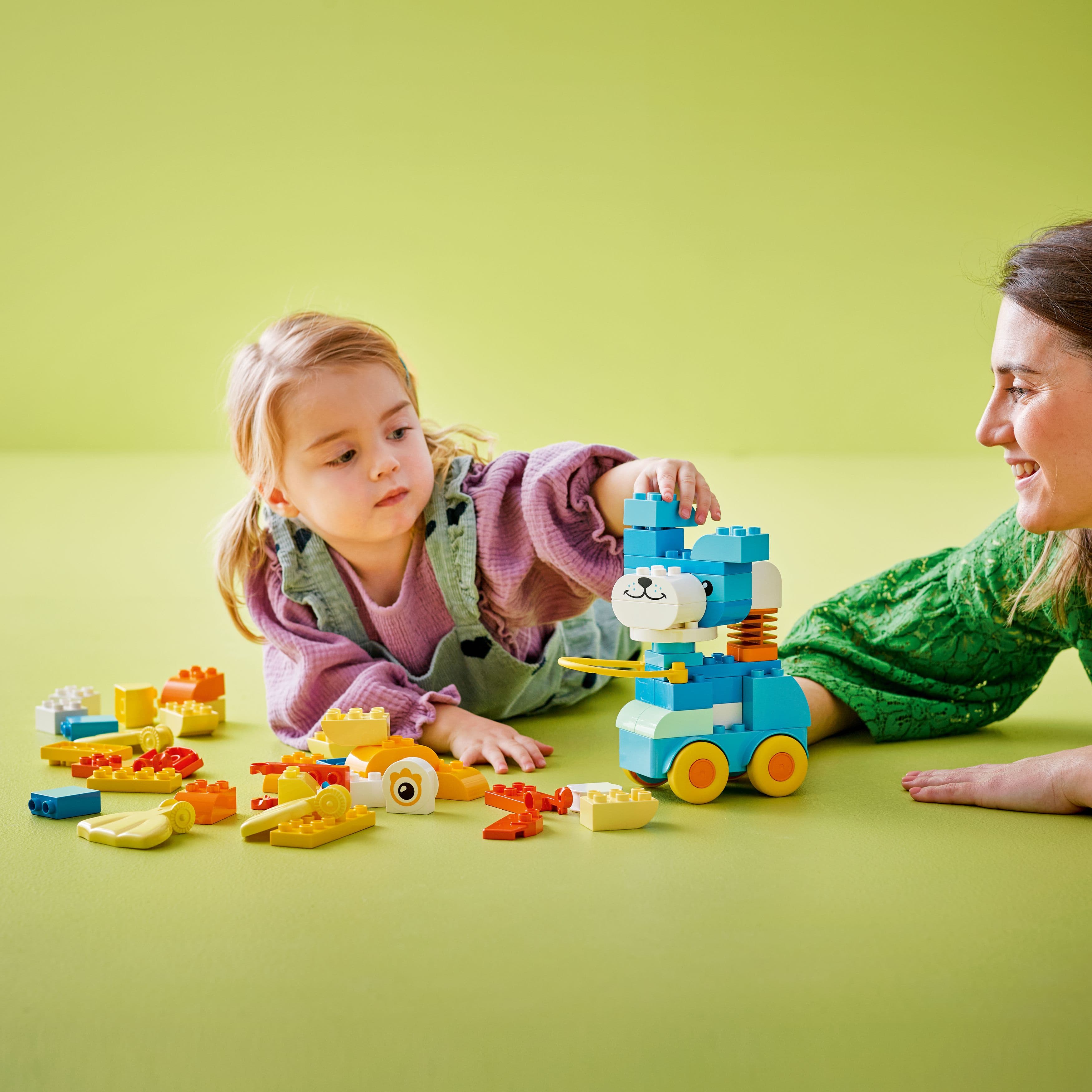 DUPLO 3 in 1 Animals on Wheels Set - 10448