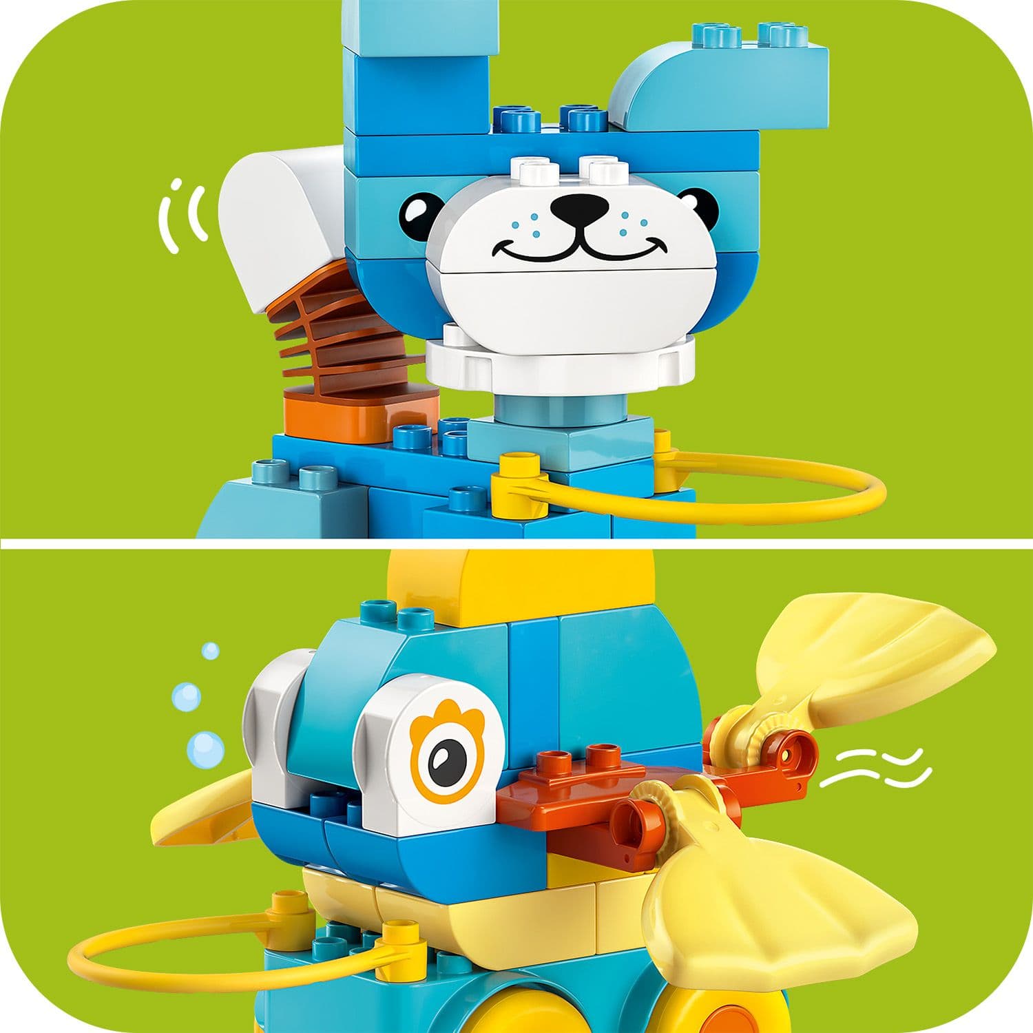 DUPLO 3 in 1 Animals on Wheels Set - 10448