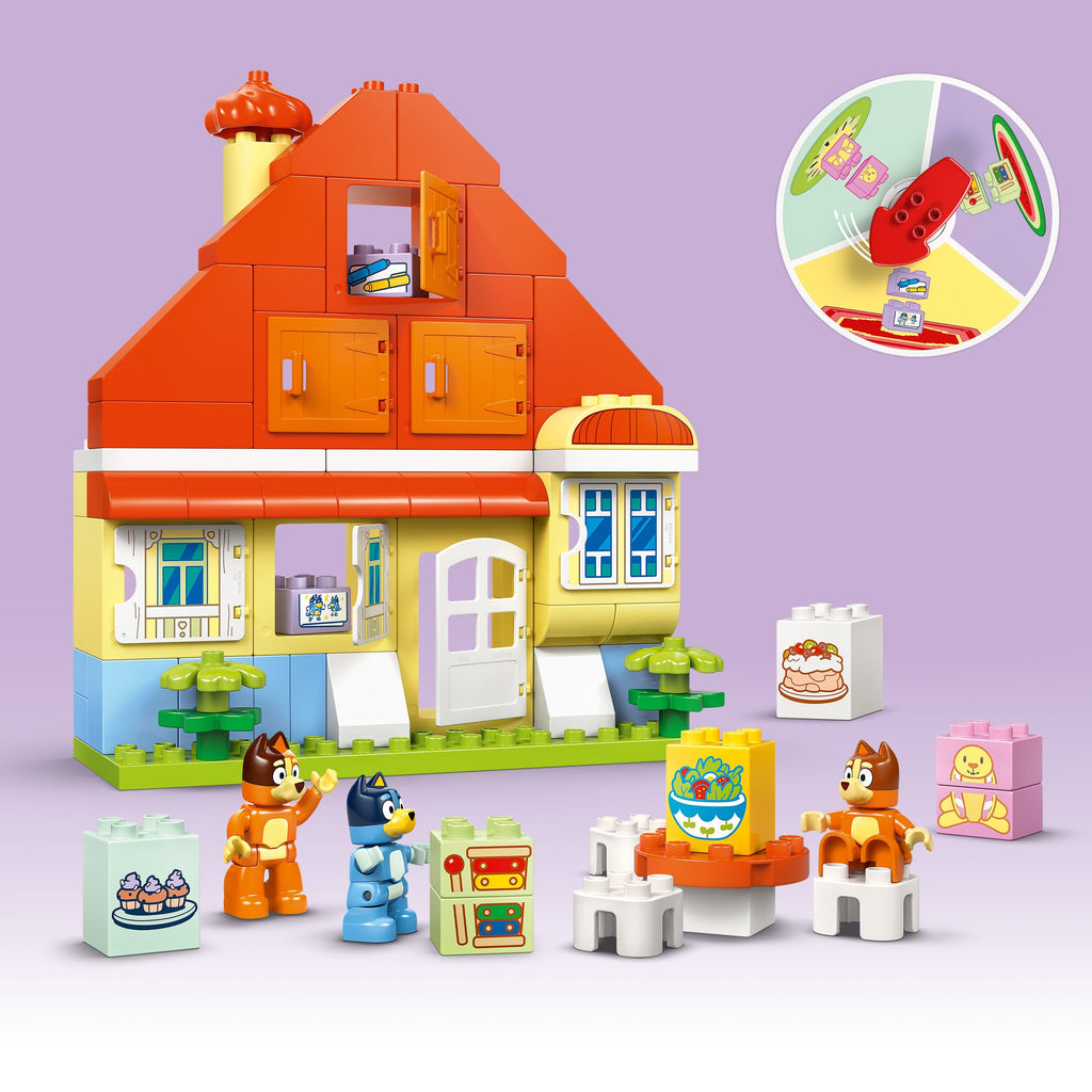 DUPLO Bluey's Family House with Memory Game - 10459