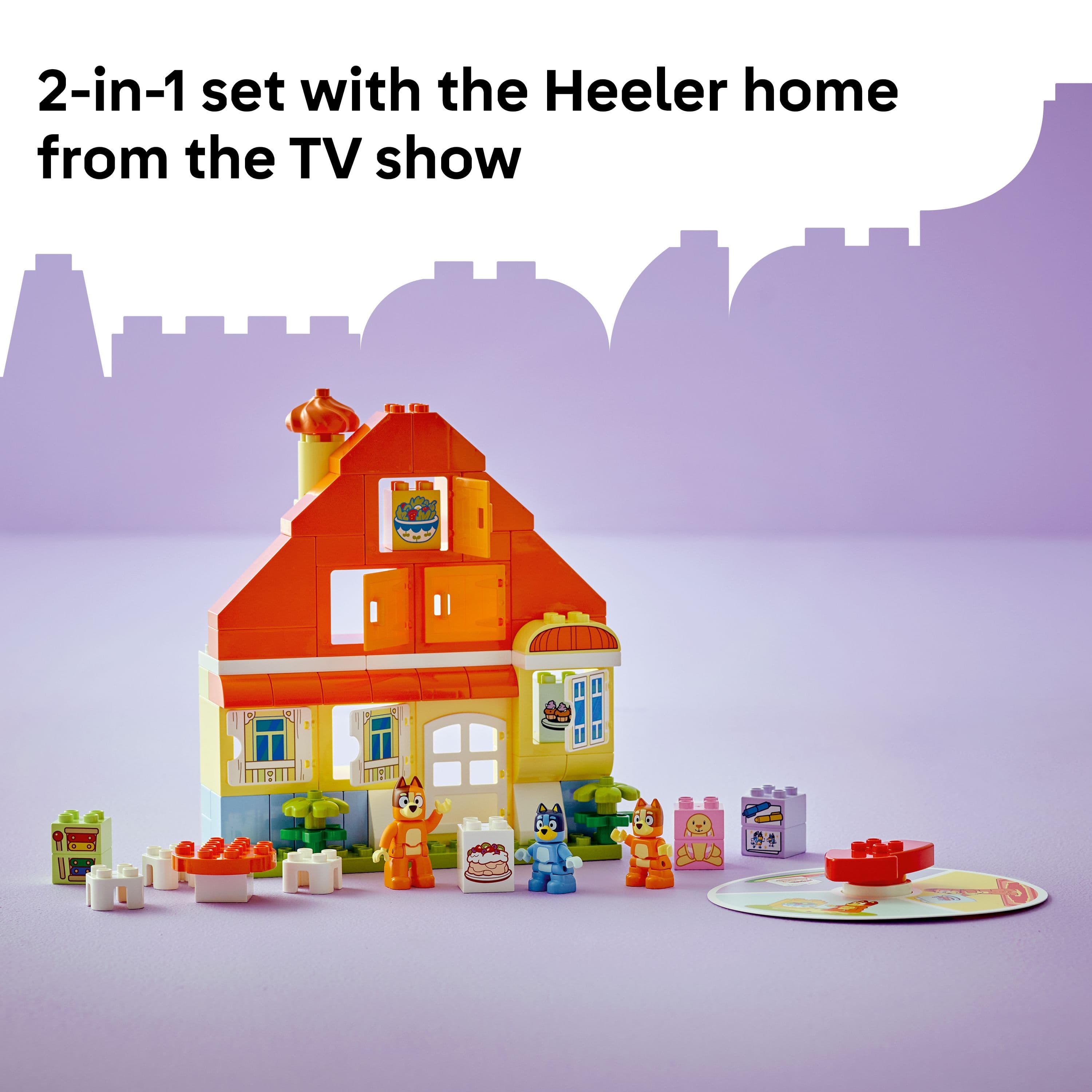 DUPLO Bluey's Family House with Memory Game - 10459