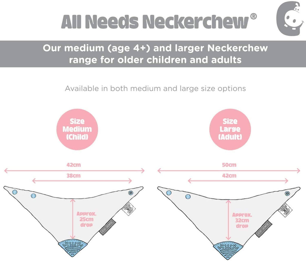 Neckerchew All Needs Bib - Two Sizes, Five Colours