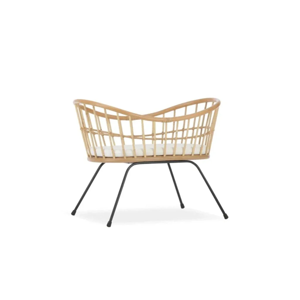 CuddleCo Aria Wave Crib - Rattan