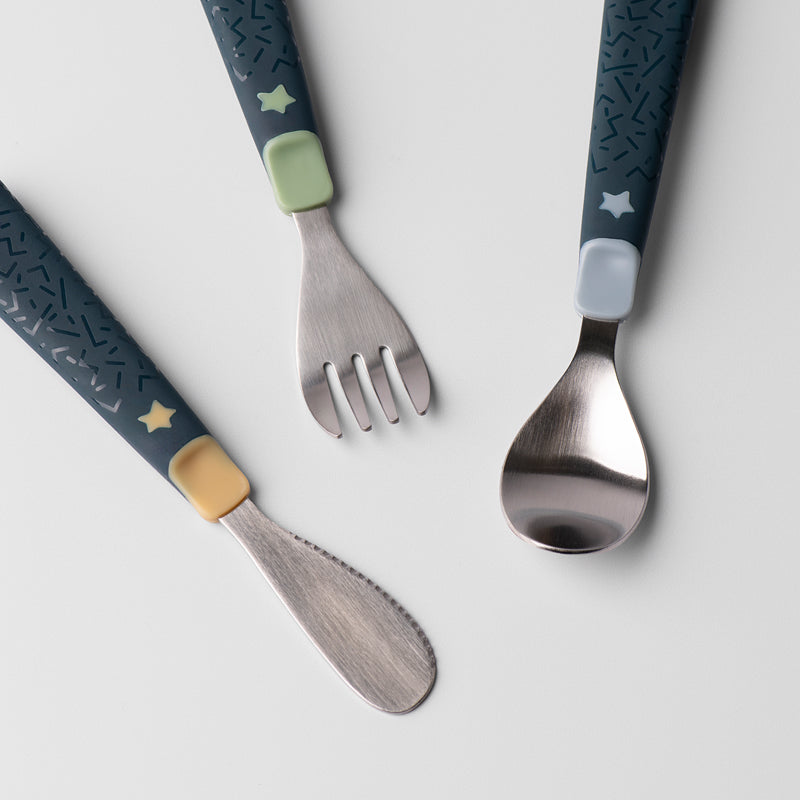 Tommee Tippee First Cutlery - Knife, Fork & Spoon Set