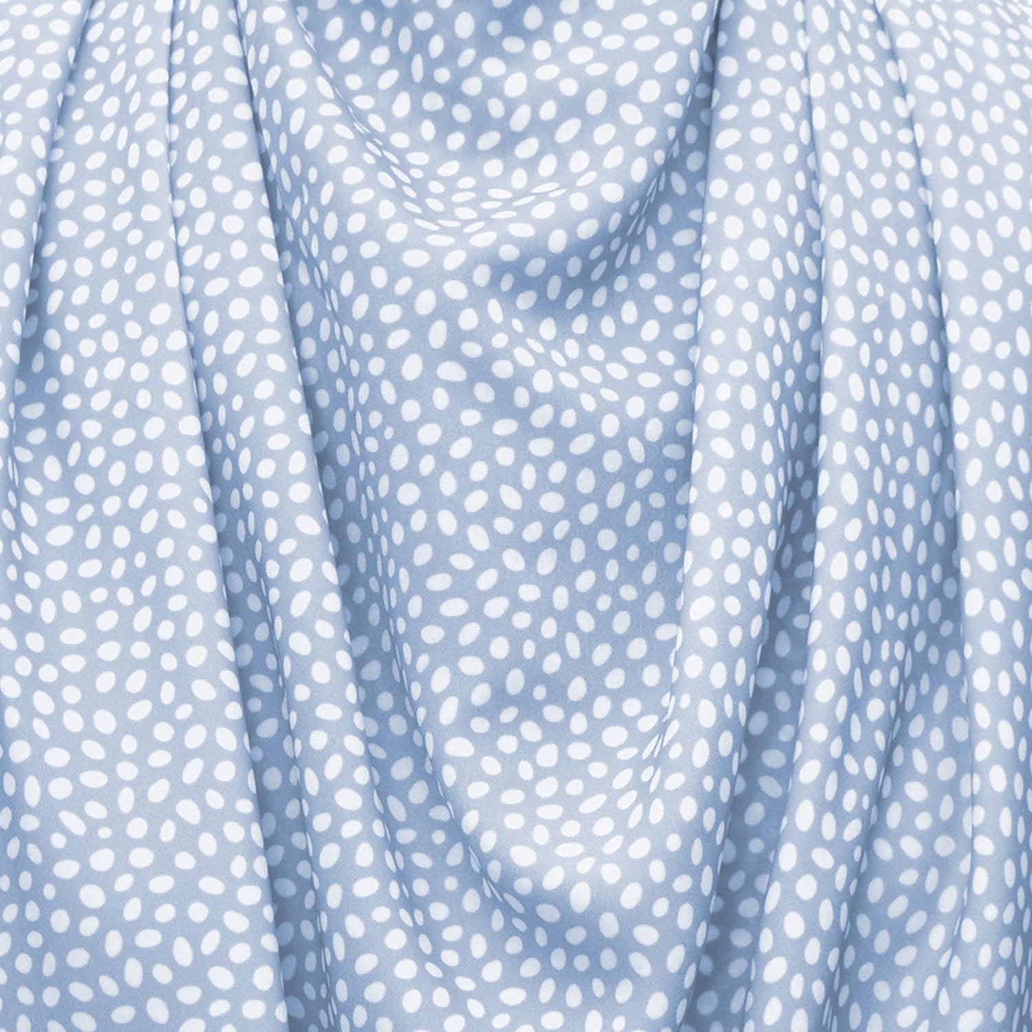 Pashmina Scarf Style Clothing Protector - Blue Dot