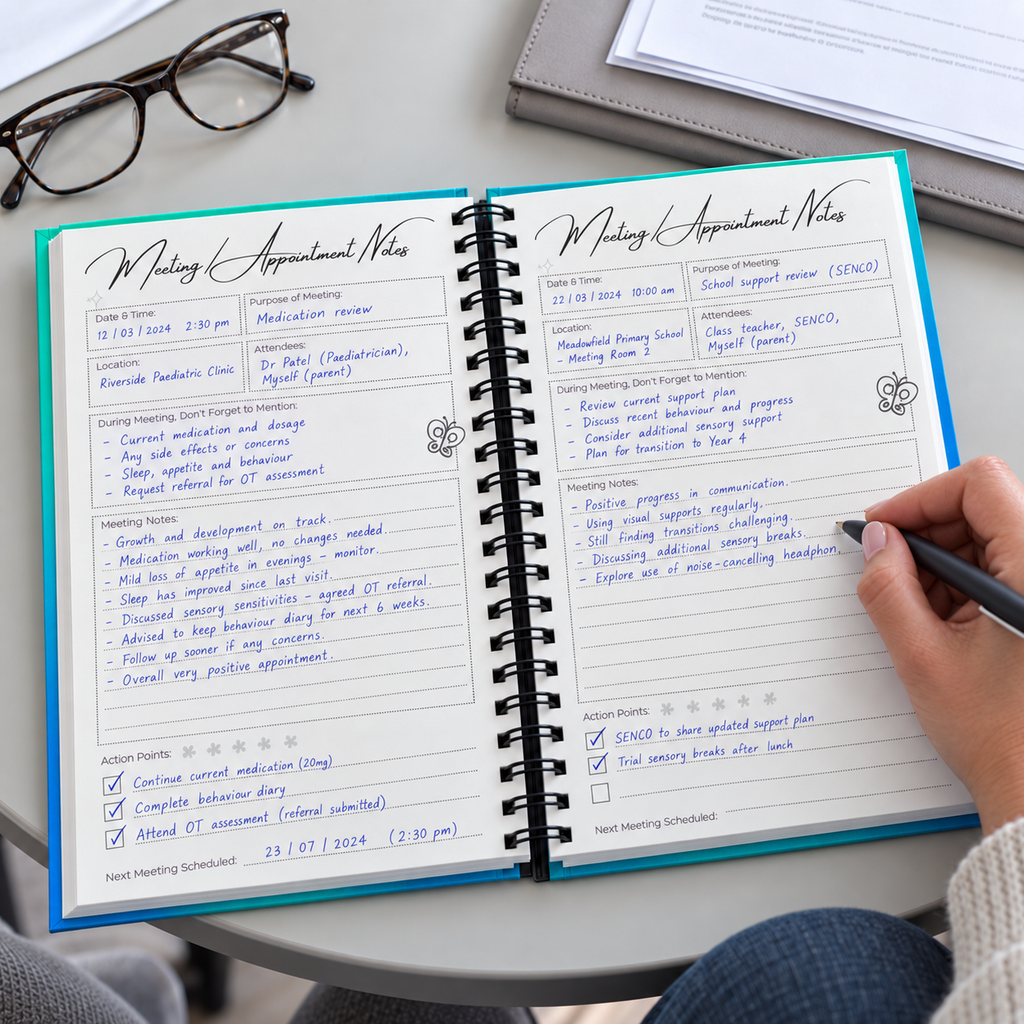 Don’t Just Survive: Thrive – The Ultimate Journal for SEN Mums | ADHD, Autism & Behaviour Tracking Support