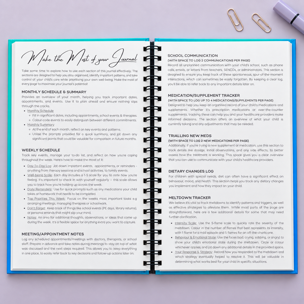 Don’t Just Survive: Thrive – The Ultimate Journal for SEN Mums | ADHD, Autism & Behaviour Tracking Support