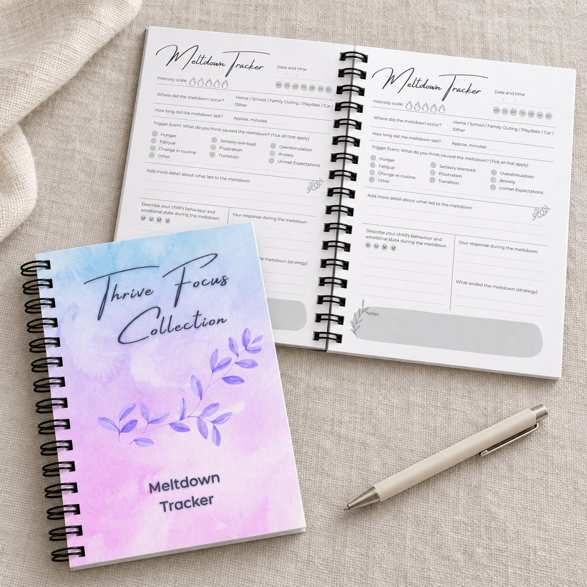 Meltdown Tracker Extension - Behaviour & Trigger Log for SEN Parents of Children with Autism & ADHD