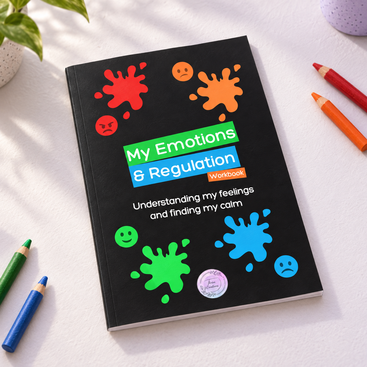 My Emotions & Regulation Workbook for Kids
