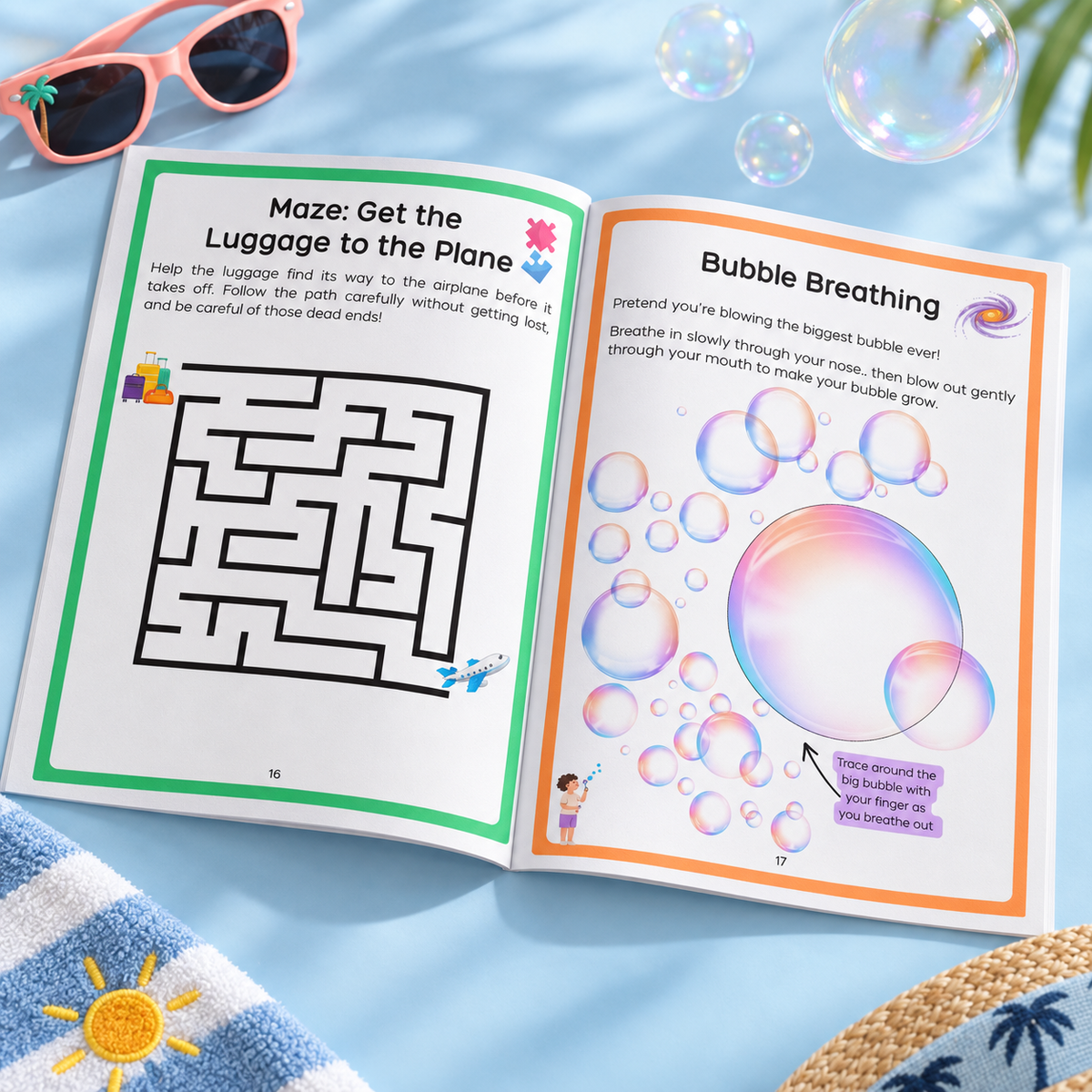 My Holiday Activity Book - Filled With Fun & Feelings