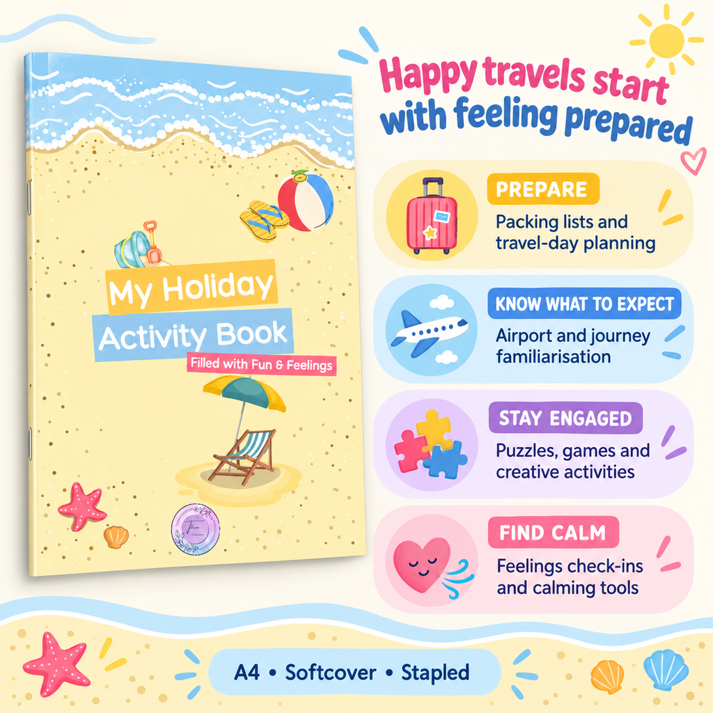 My Holiday Activity Book - Filled With Fun & Feelings