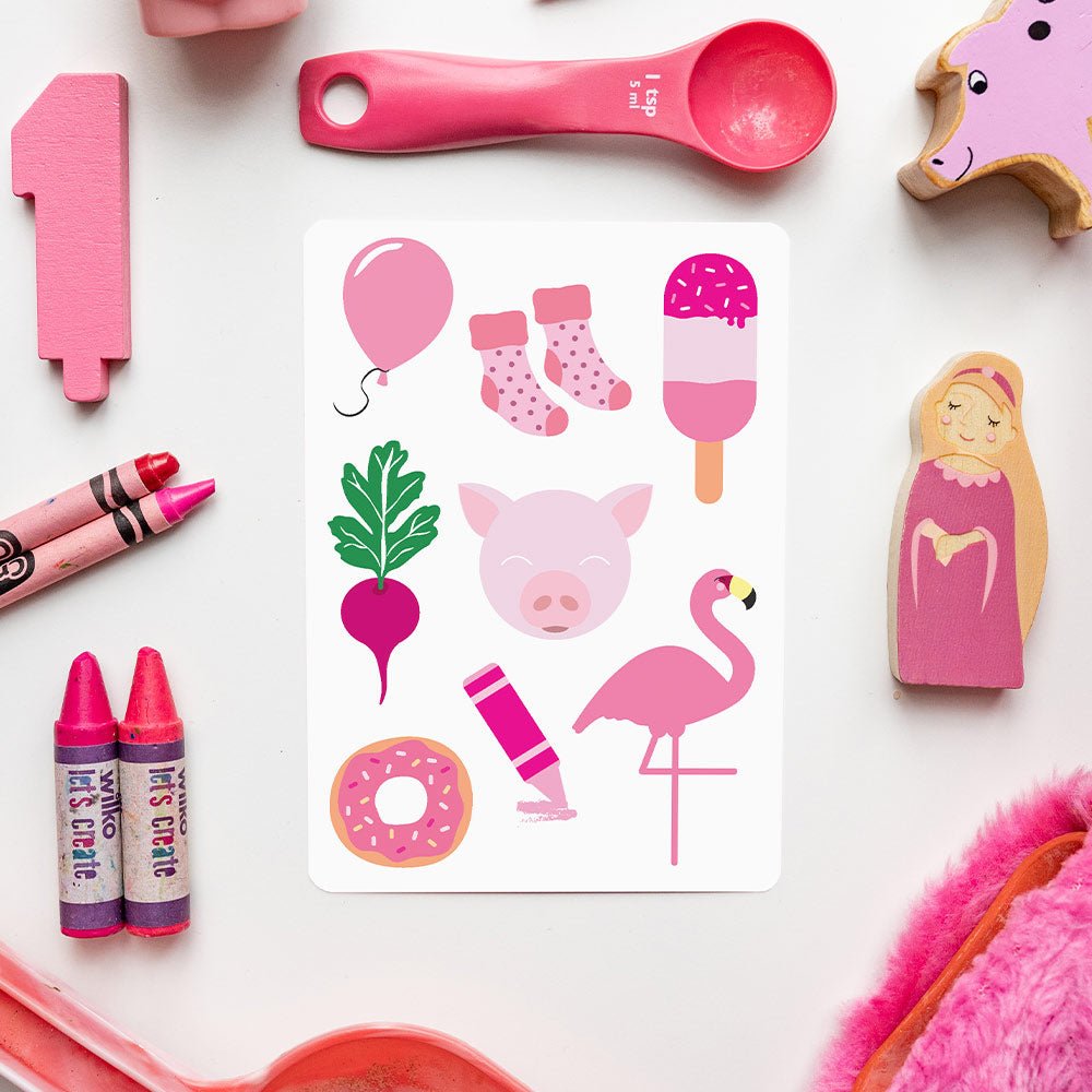 Priya & Peanut Colour Flash Cards