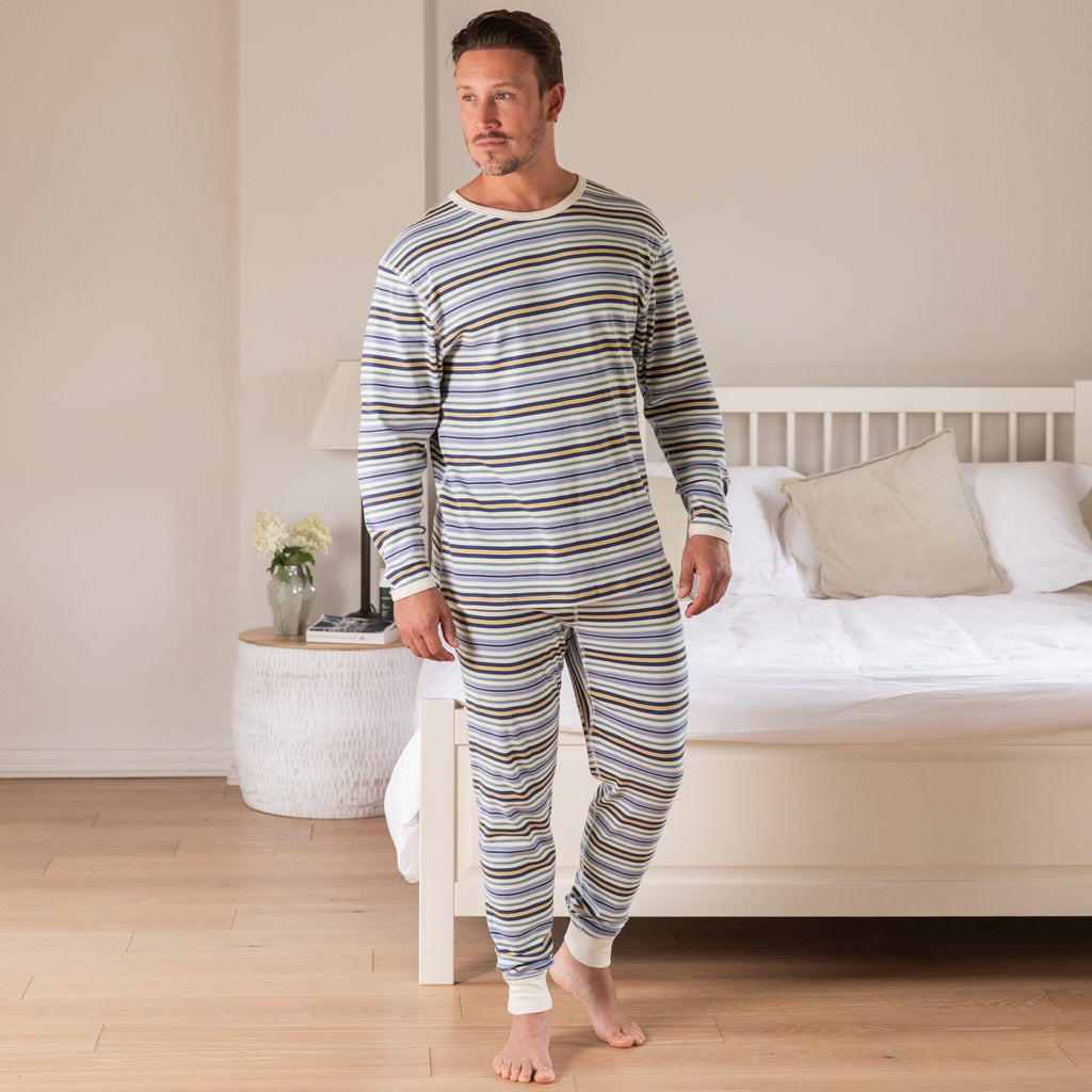 Eczema Clothing Anti Scratch Organic Adult Pyjama Set