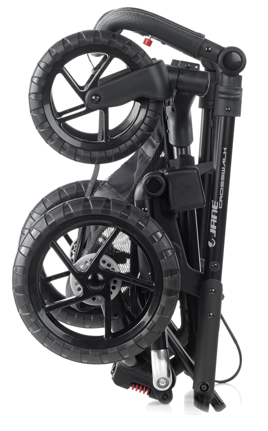Jané Crosswalk-R All-Terrain Travel System with Carrycot & Koos iSize R1, Tech Mouse / Black Grey