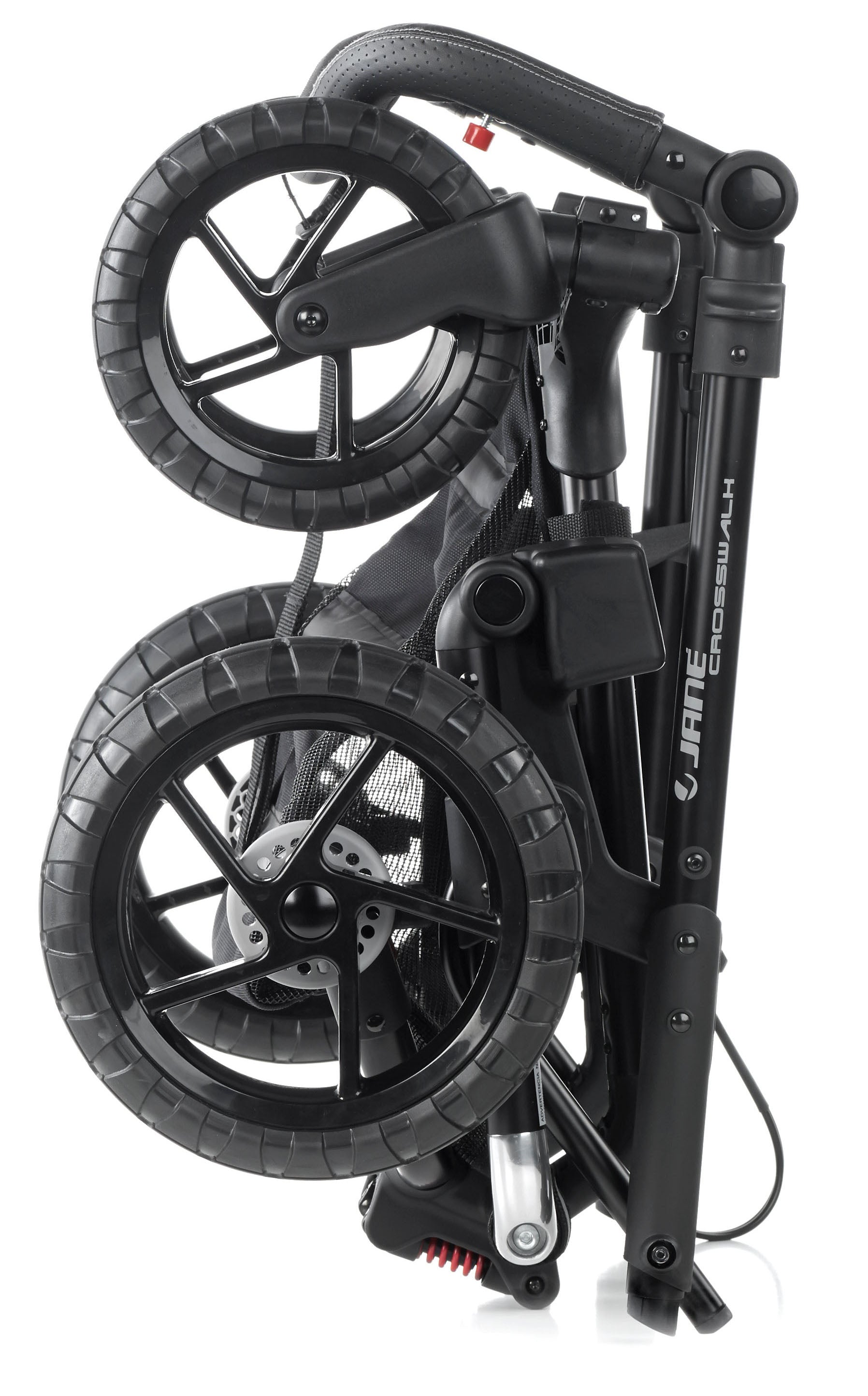 Jané Crosswalk-R All-Terrain Travel System with Carrycot & Koos iSize R1, Tech Mouse / Black Grey