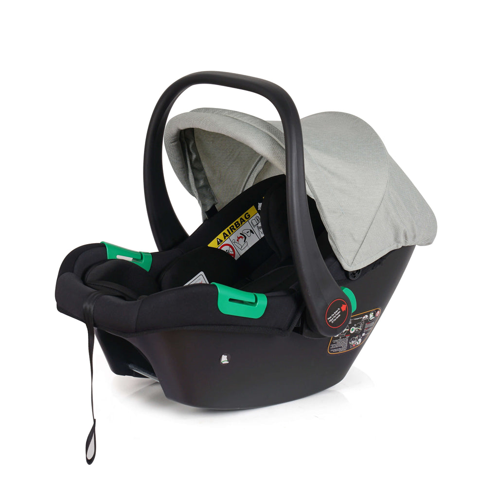For Your Little One Cruise 3 In 1 Travel System With Car Seat And ISOFIX Base - Pebble Sage