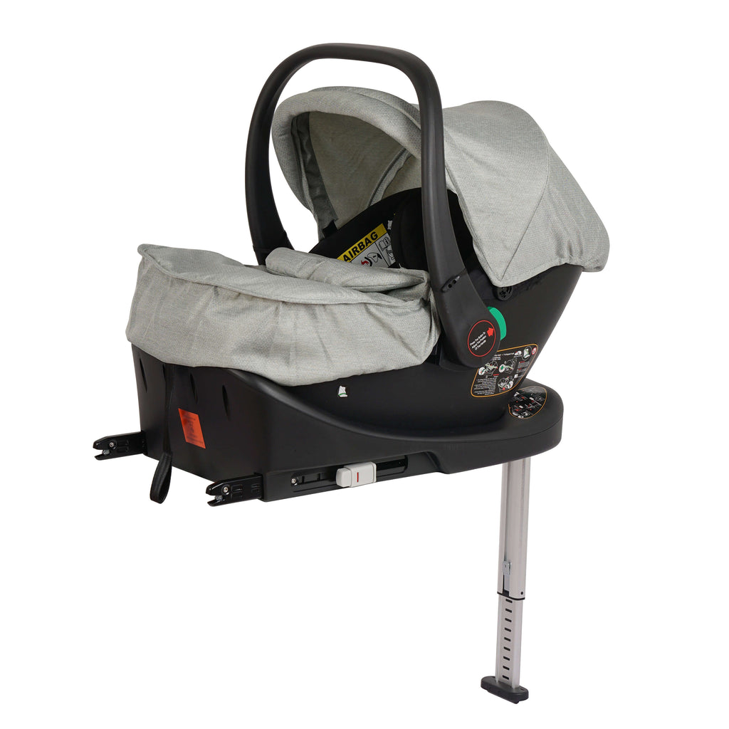 For Your Little One Cruise 3 In 1 Travel System With Car Seat And ISOFIX Base - Pebble Sage