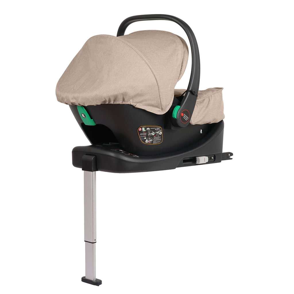 For Your Little One Cruise 3 In 1 Travel System With Car Seat And ISOFIX Base - Dune Beige