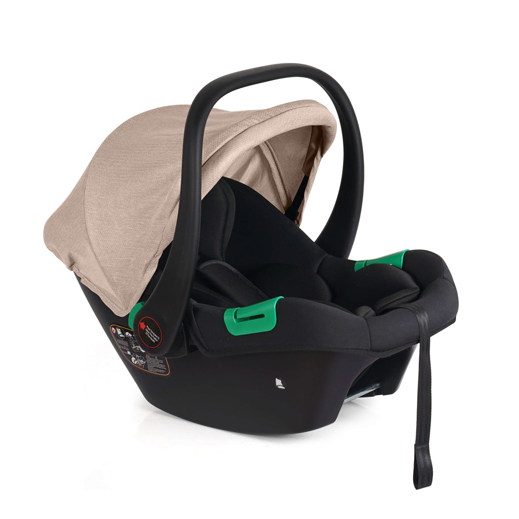 For Your Little One Cruise 3 In 1 Travel System With Car Seat And ISOFIX Base - Dune Beige