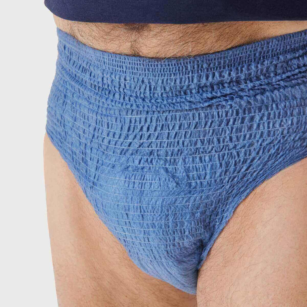 Dailee Pants Men Plus Incontinence Pants - Blue