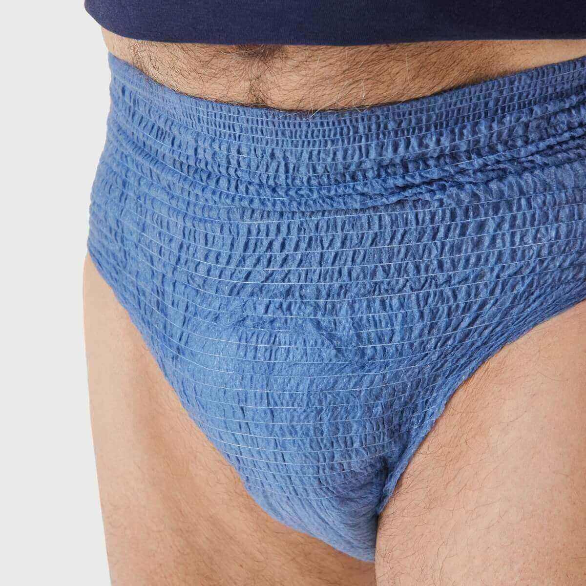 Dailee Pants Men Plus Incontinence Pants - Blue