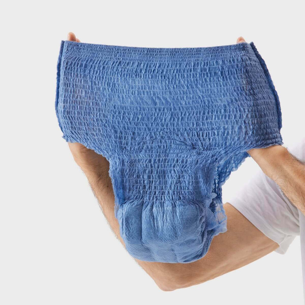 Dailee Pants Men Plus Incontinence Pants - Blue