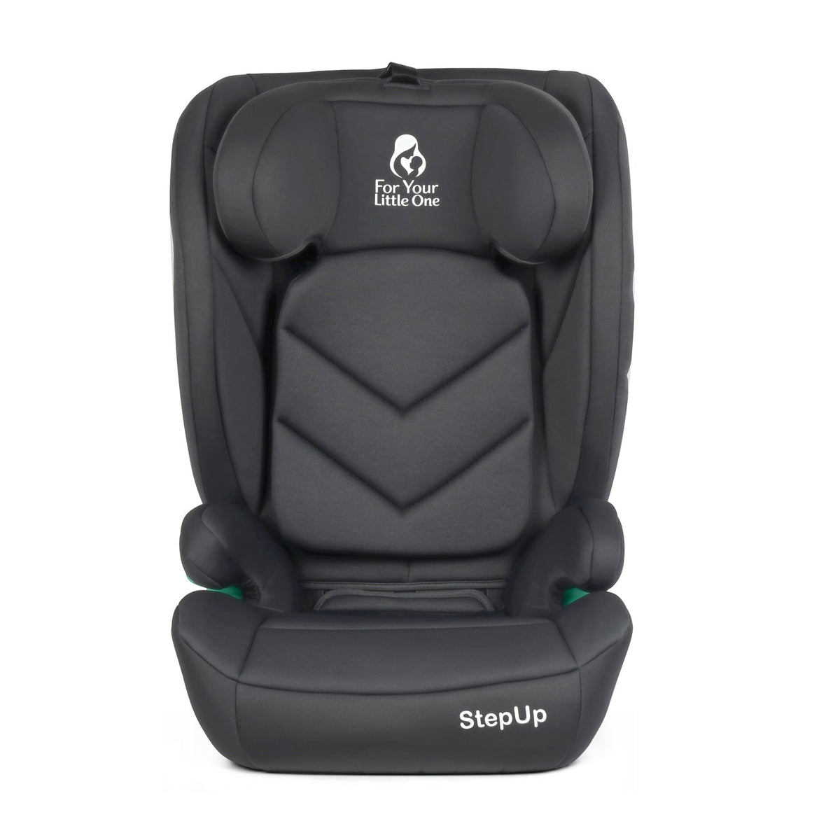 For Your Little One Stepup I-Size Belted 2/3 Car Seat Booster Seat - Slate Mist (4-12 Years)