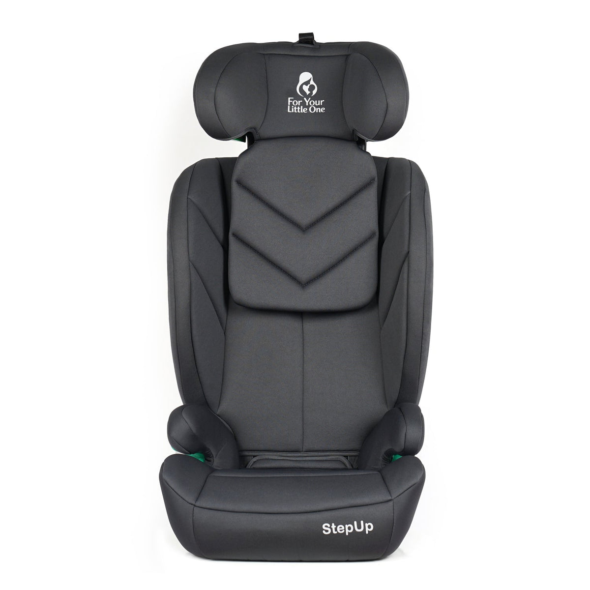 For Your Little One Stepup I-Size Belted 2/3 Car Seat Booster Seat - Slate Mist (4-12 Years)