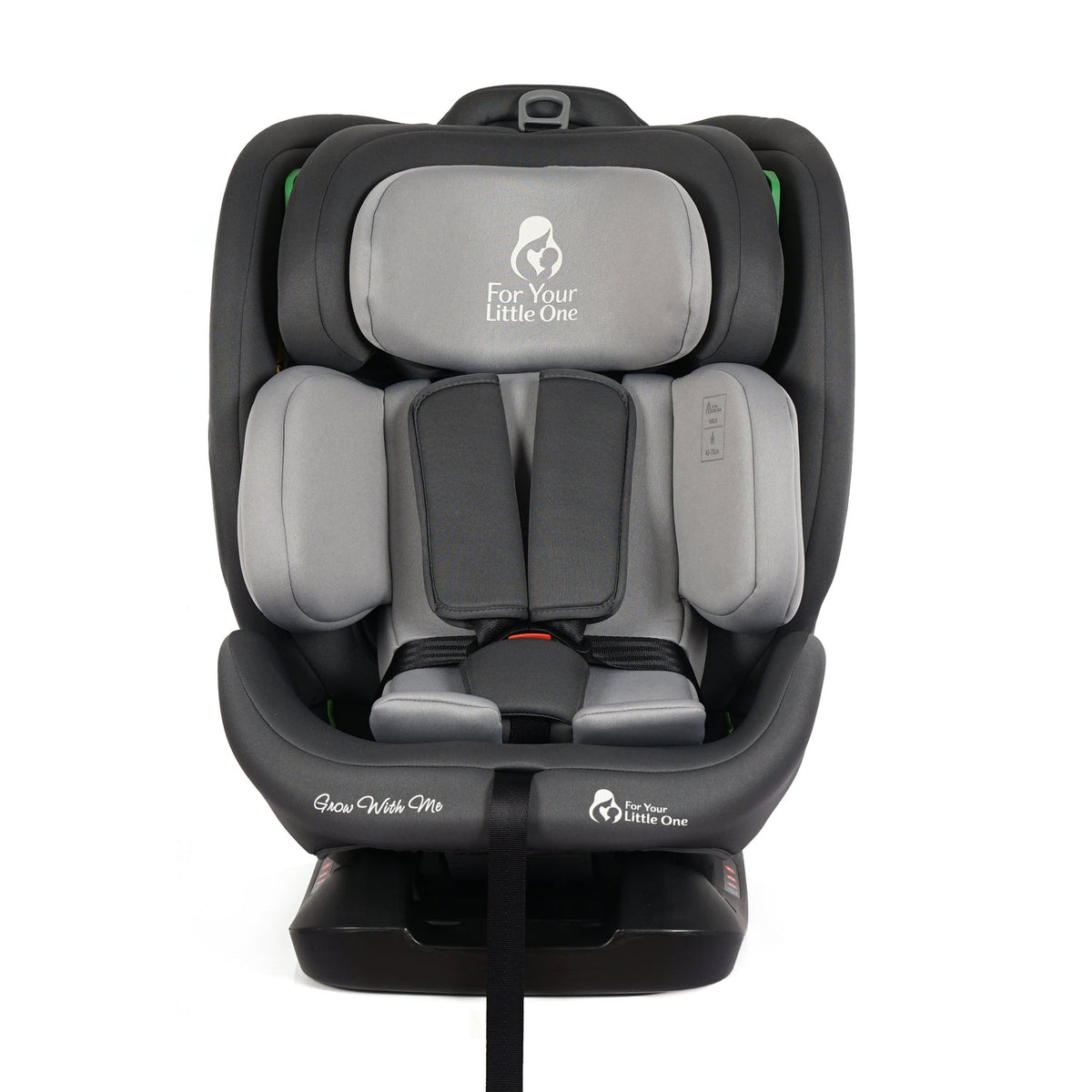 For Your Little One GrowWithMe 0/1/2/3 i-Size Car Seat - Slate Mist (Birth-12 Years)