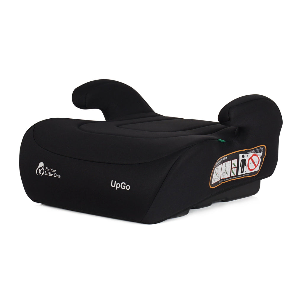 For Your Little One UpGo Belted Booster Seat - Midnight Black (6-12 Years)