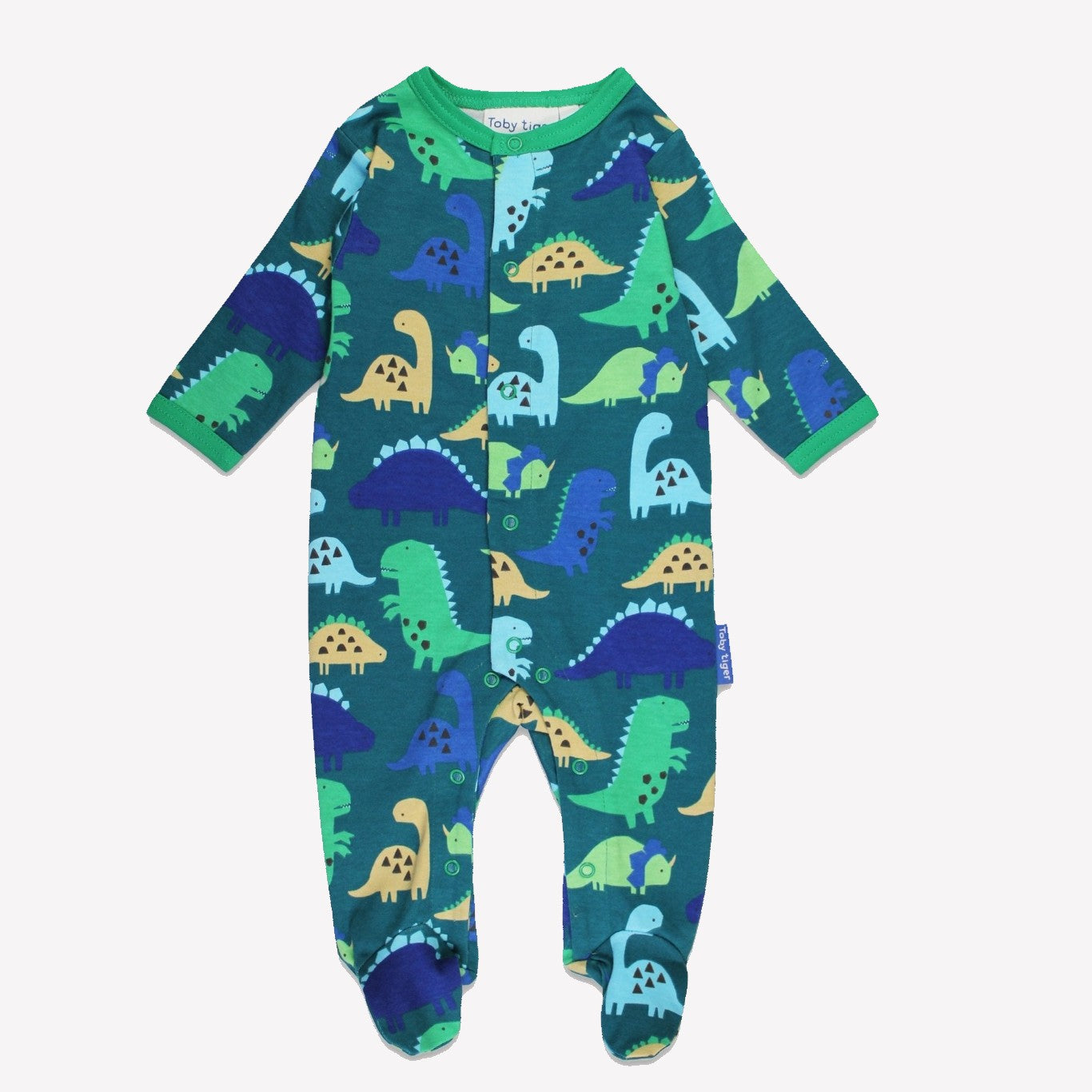 Organic Sleepsuit - Dinosaur