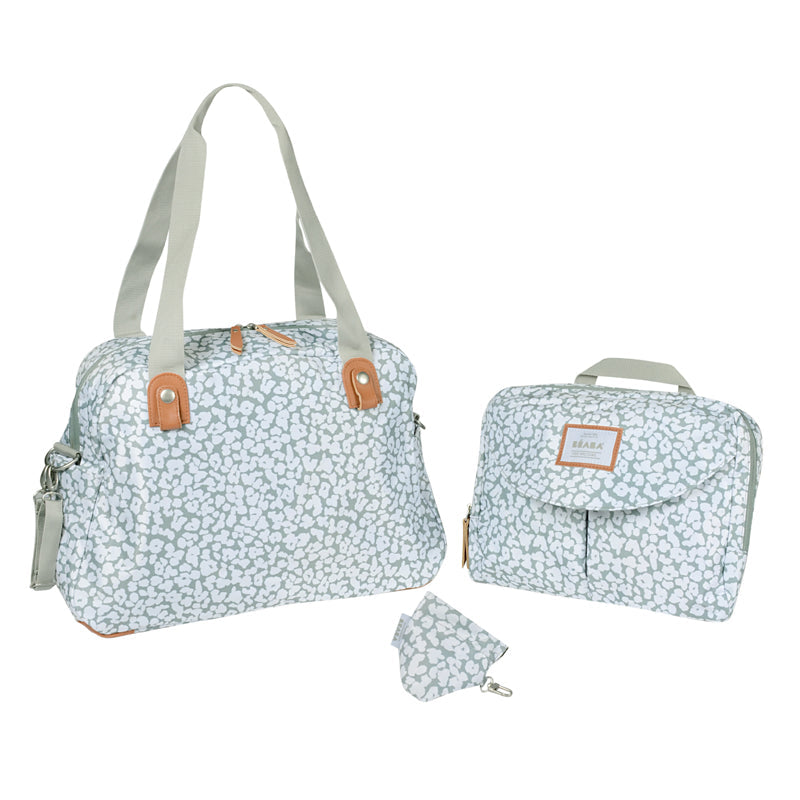 Béaba Geneva II Changing Bag - Grey Blossom