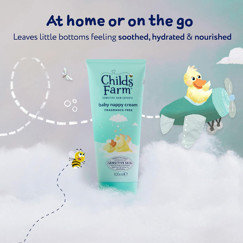 Child's Farm Baby Nappy Cream - 100ml