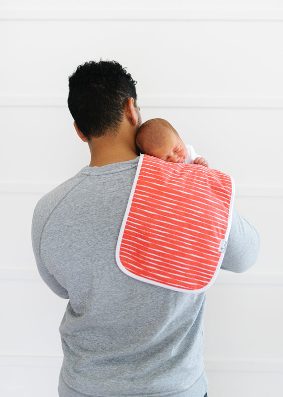 Copper Pearl Premium Burp Cloths - Nautical - 3 Pack
