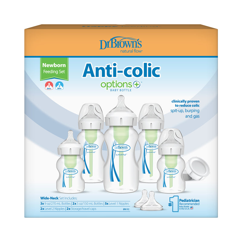 Dr Brown's Options+ Baby Newborn Feeding Set