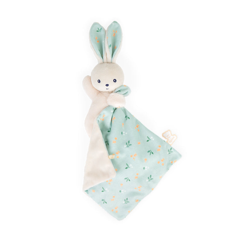 Kaloo Carre Douceur Doudou Rabbit - Citrus Bouquet - 17cm
