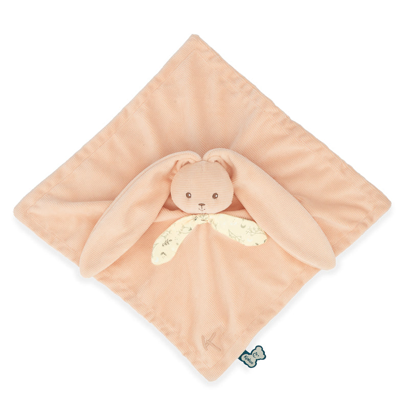 Kaloo Doudou Rabbit Comforter Blanket - Peach