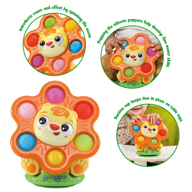 LeapFrog Pop & Count Lion