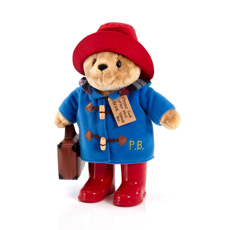 Paddington Bear with Boots and Suitcase - 34cm